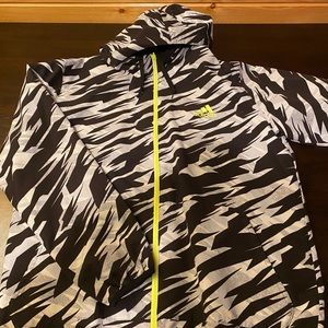 Adidas Windbreaker. Adidas basketball. Reversible